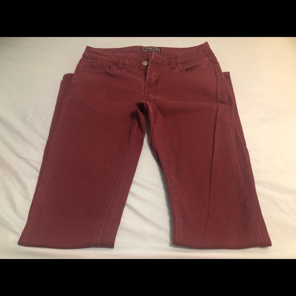Juniors Wax Jean Jeggings